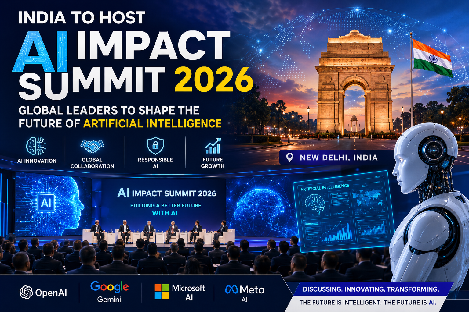 India to Host AI Impact Summit 2026: Global Leaders to Shape the Future of Artificial Intelligence 