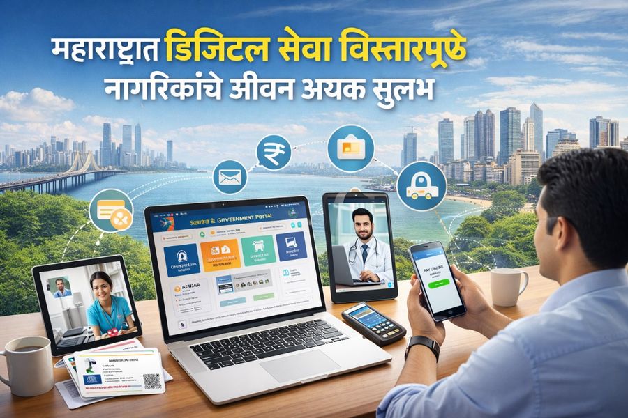महाराष्ट्रात डिजिटल सेवा विस्तारामुळे नागरिकांचे जीवन अधिक सुलभ