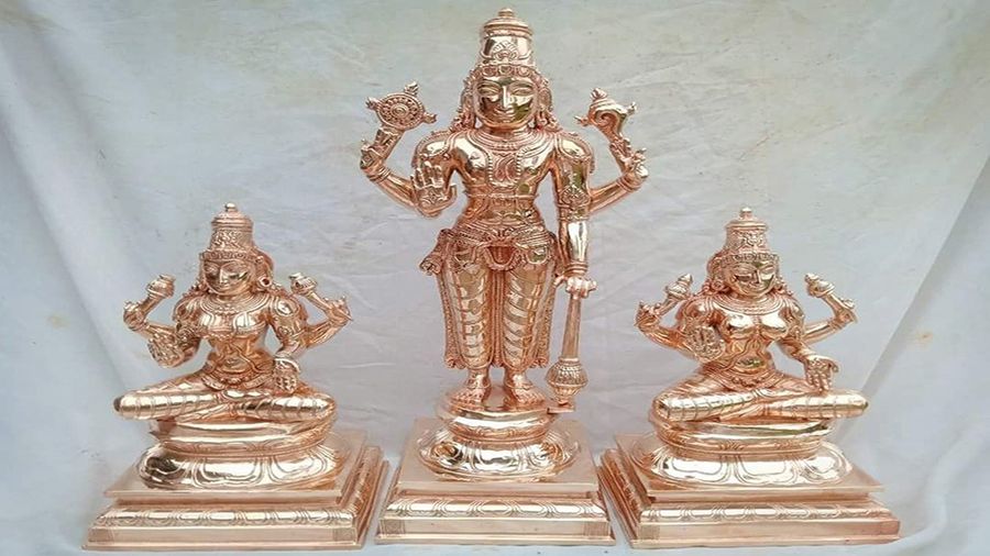 Unveiling India's Metal Marvels: The Art of Crafting Iconic Statues
