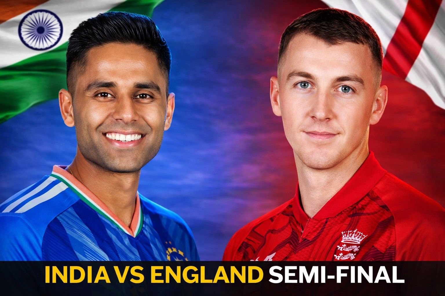 India Edge Past England in High-Scoring Thriller at Wankhede to Reach T20 World Cup Final