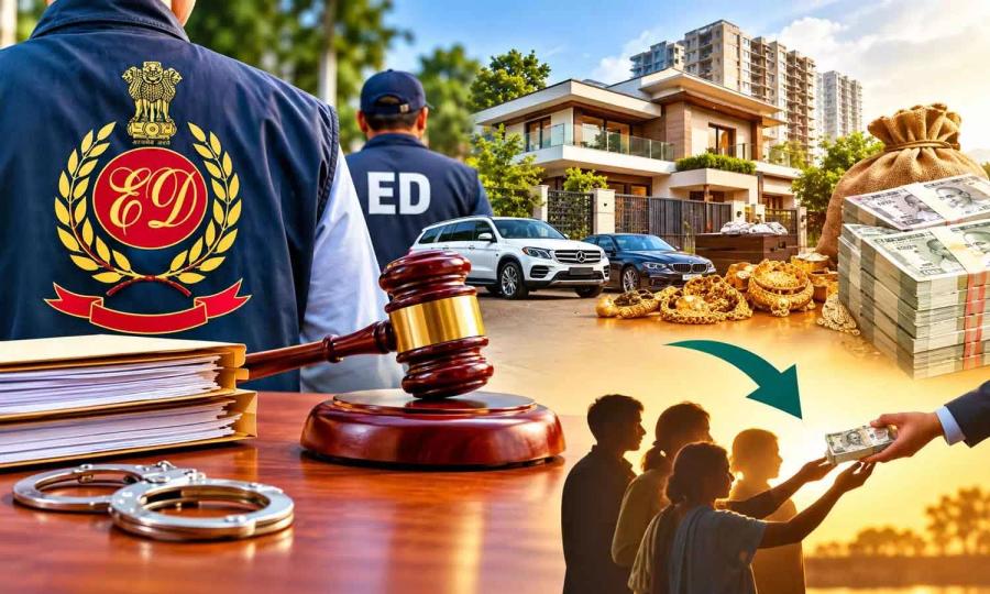 Hyderabad ED wing leads nation in restitution, attaches Rs 4,000 crore worth properties