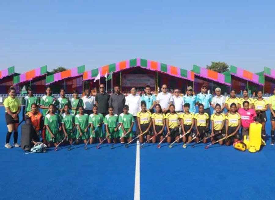 कोकराझार में शुरू हुआ राष्ट्रीय महिला हॉकी टूर्नामेंट