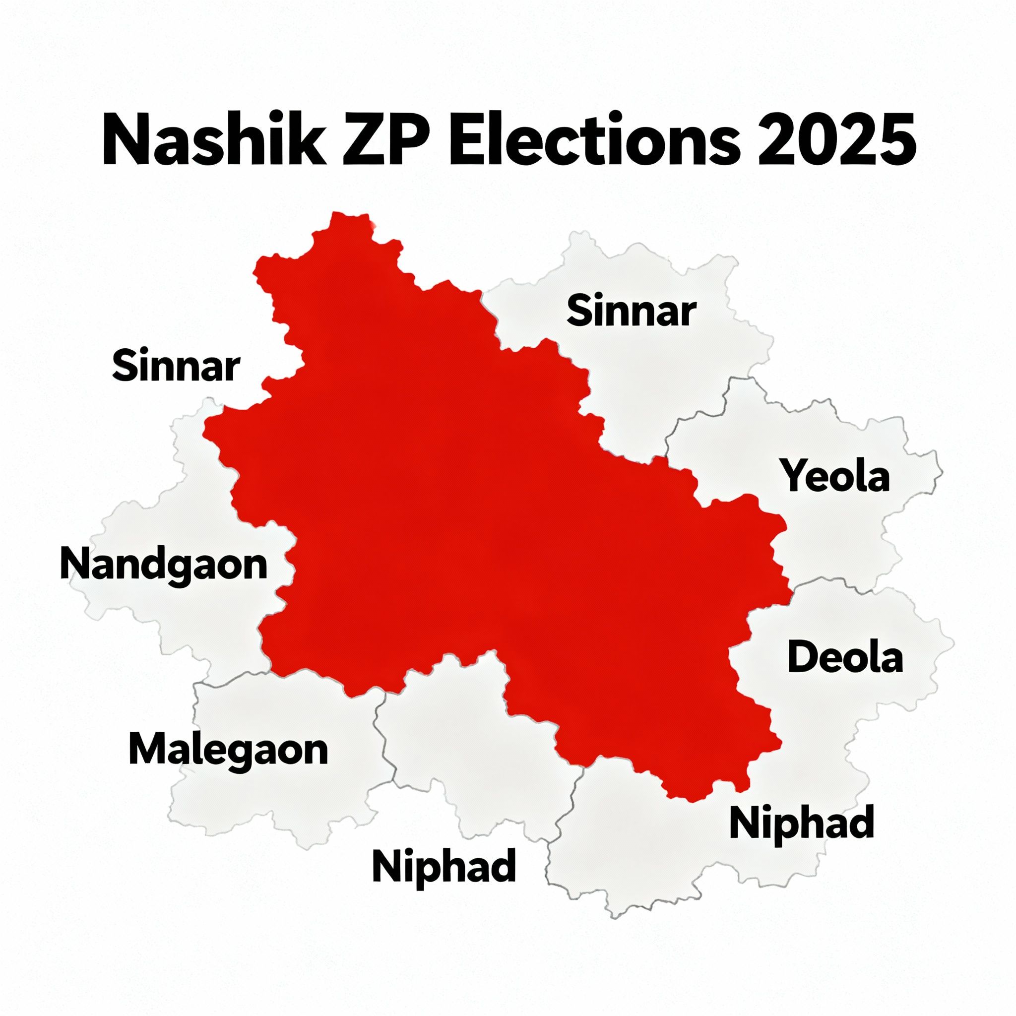 नाशिकमध्ये अस्तित्वाची लढाई; कोन मरणार बाजी — सिन्नर, येवला, नांदगाव, देवळा आणि मालेगावच्या निवडणुकीत मोठी चुरस