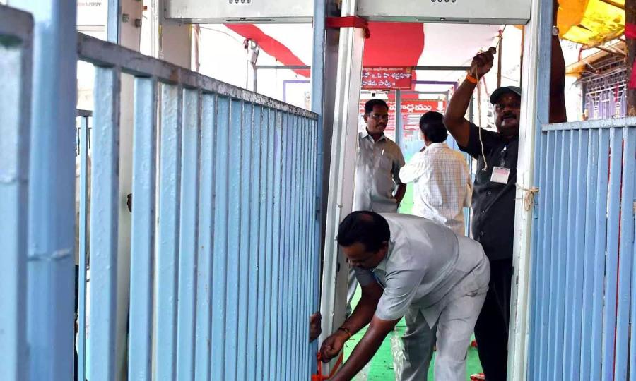 Tech shield for Dasara devotees