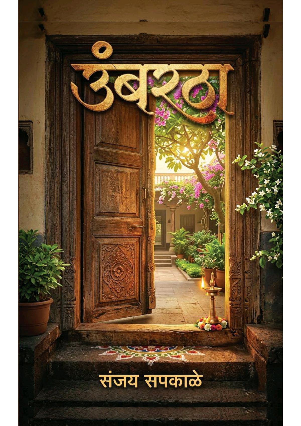 पत्रकार संजय सपकाळे यांची ‘उंबरठा’ कादंबरी प्रकाशित; आधुनिक समाजातील बदलत्या मूल्यांवर भाष्य
