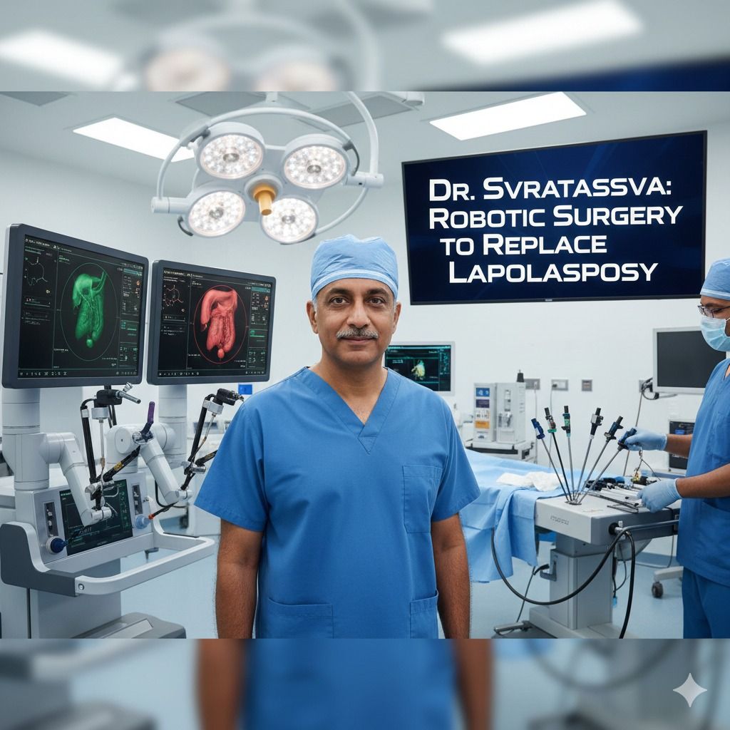 Dr. Srivastava: Robotic Surgery to Replace Laparoscopy