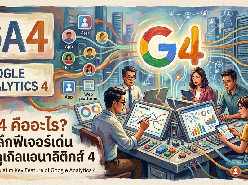 ทำไมธุรกิจยุคใหม่ต้องใช้ GA4? เปลี่ยน "การเดา" ให้เป็น "ยอดขาย" ด้วยข้อมูลที่แม่นยำ