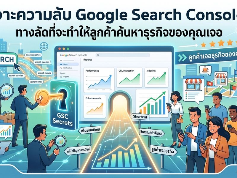 เจาะความลับ Google Search Console: ทางลัดที่จะทำให้ลูกค้าค้นหาธุรกิจของคุณเจอ
