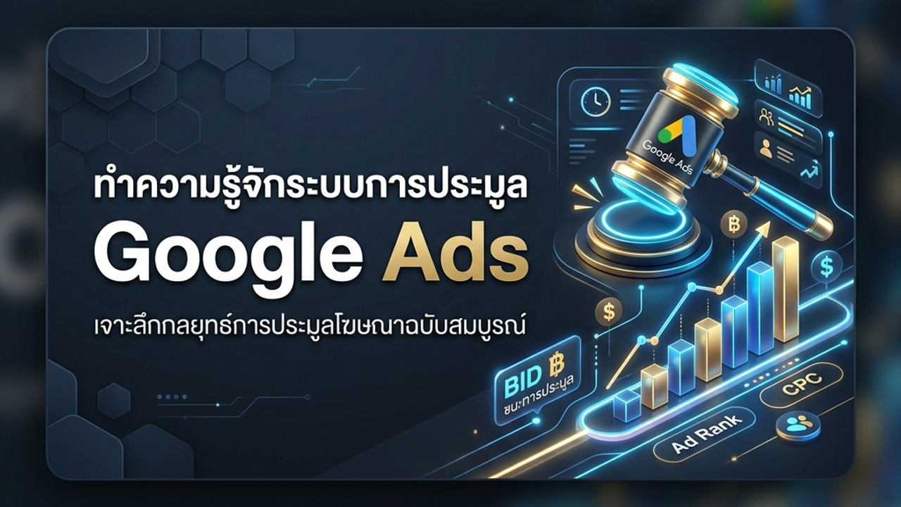 ทำความรู้จักระบบการประมูล Google Ads: ทำงานอย่างไร? ทำไมจ่ายแพงสุด ไม่ได้แปลว่าจะได้อยู่อันดับ 1
