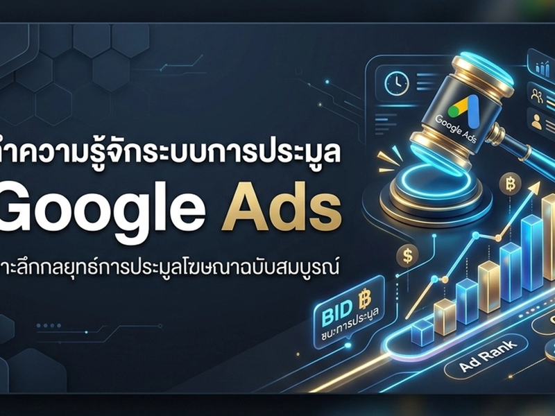 ทำความรู้จักระบบการประมูล Google Ads: ทำงานอย่างไร? ทำไมจ่ายแพงสุด ไม่ได้แปลว่าจะได้อยู่อันดับ 1