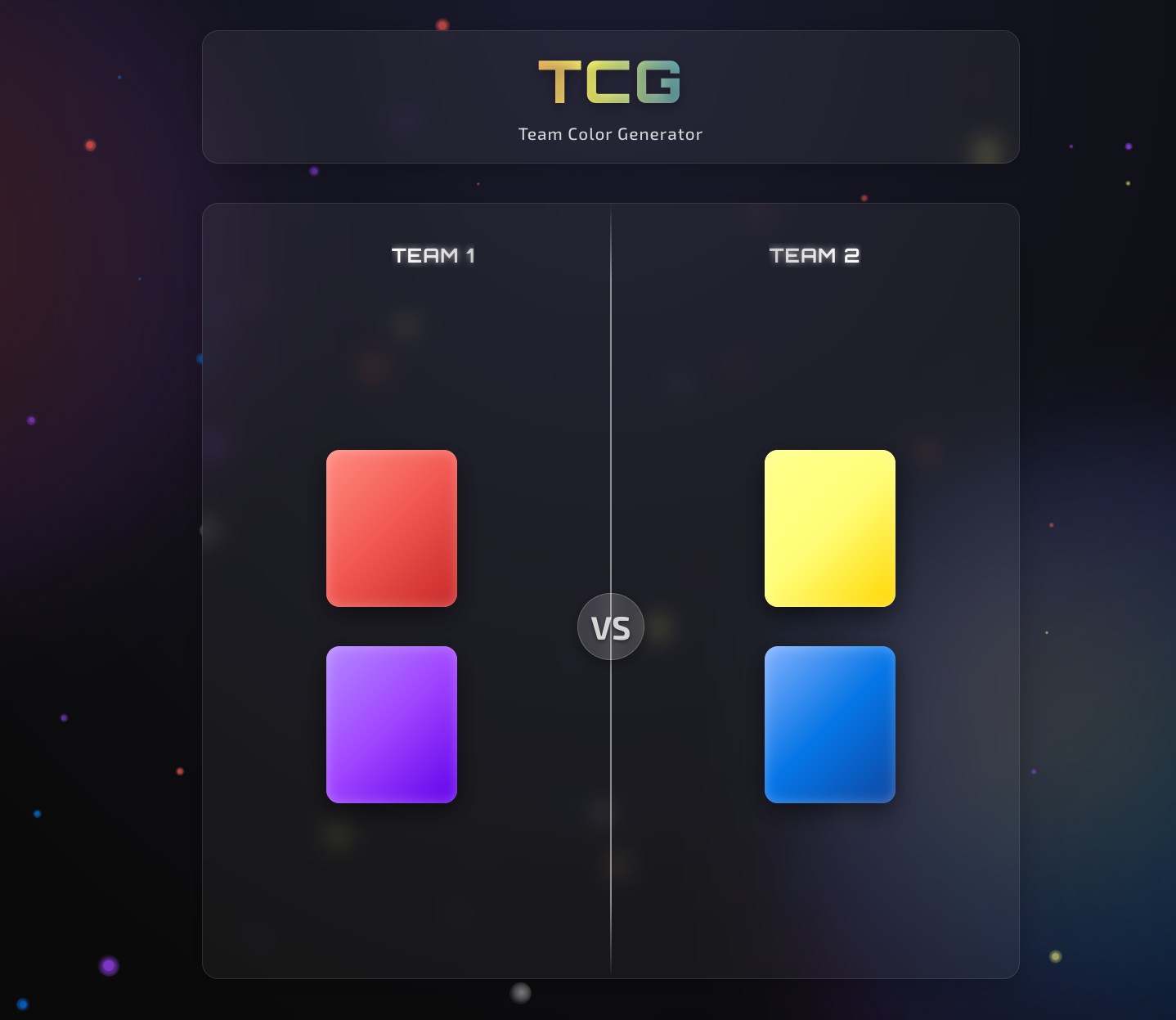 Team Color Generator