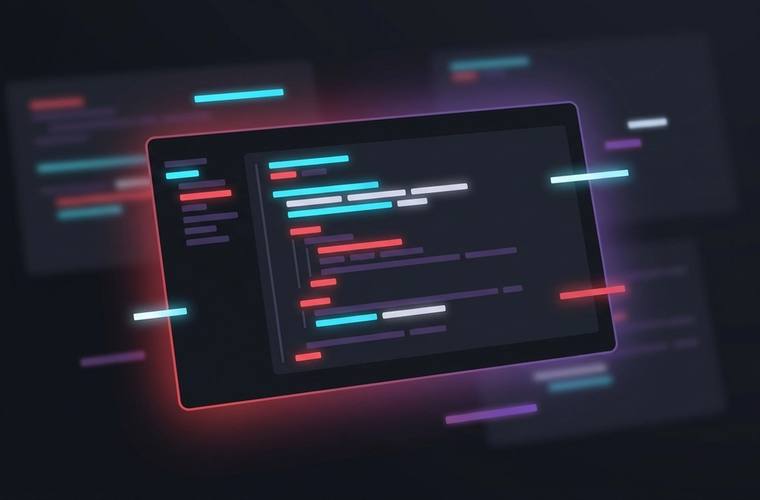 The Angrboda red and violet theme system across editor, terminal, browser, and AI tool surfaces.
