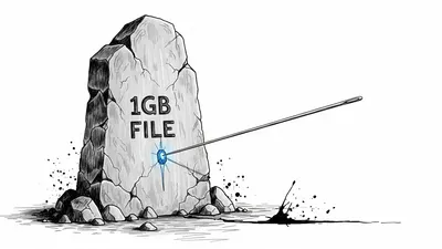 Header image for How to Preview a 1GB File Without Downloading More Than a Few Kilobytes