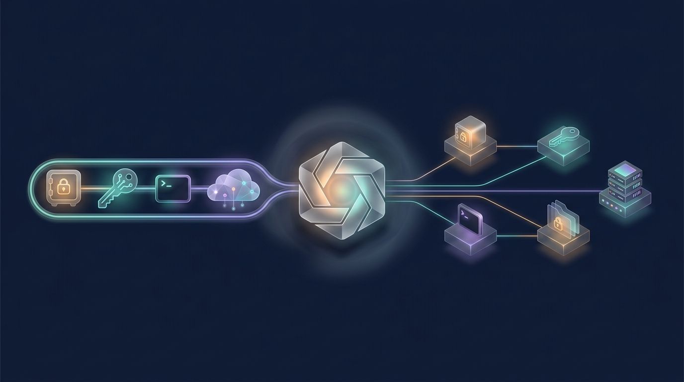 Two developer security toolchains branching toward an integrated hosted workflow and a modular self-hosted workflow