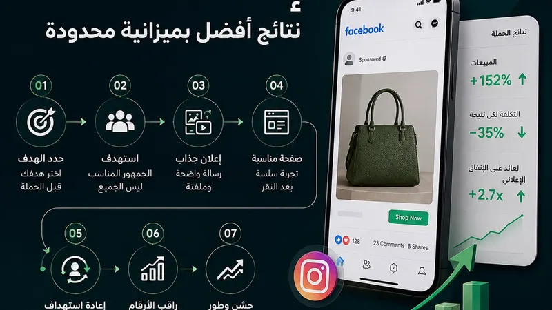 إعلانات Meta وInstagram لتحقيق نتائج أفضل بميزانية محدودة