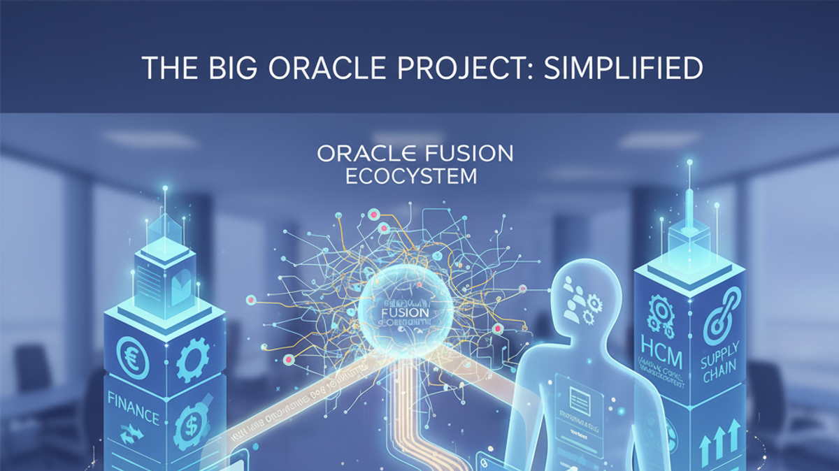 The Big Oracle project simplified