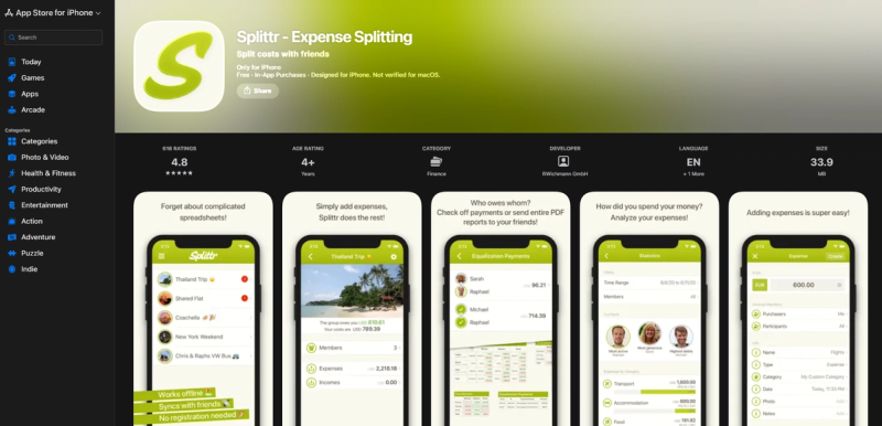 Splittr Screenshot