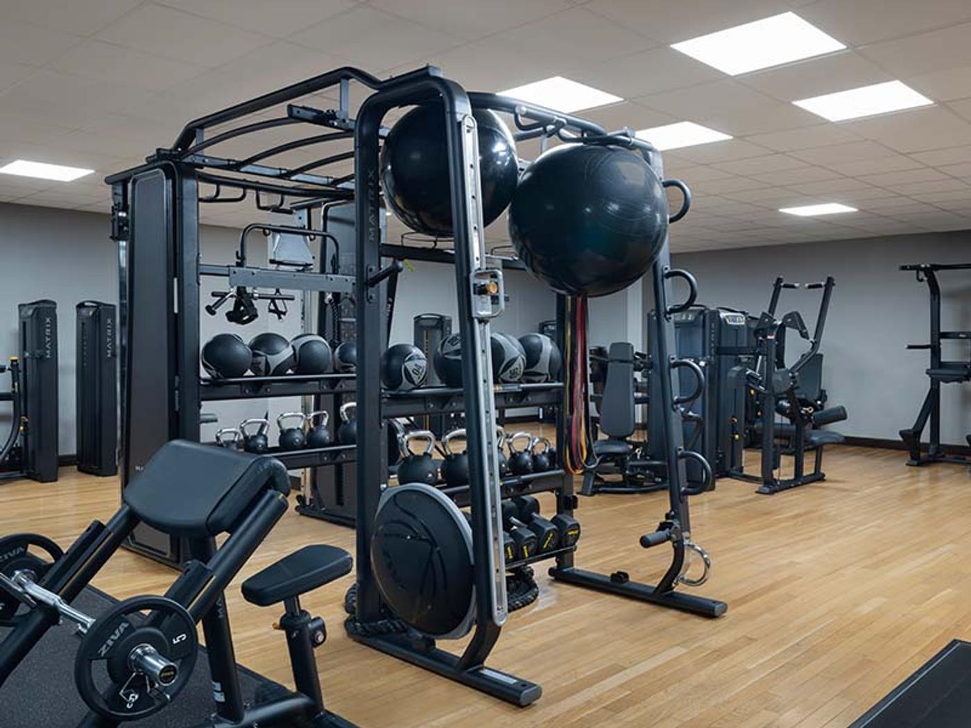 Gym and fitness suite at Delta Hotels by Marriott Tudor Park Country Club