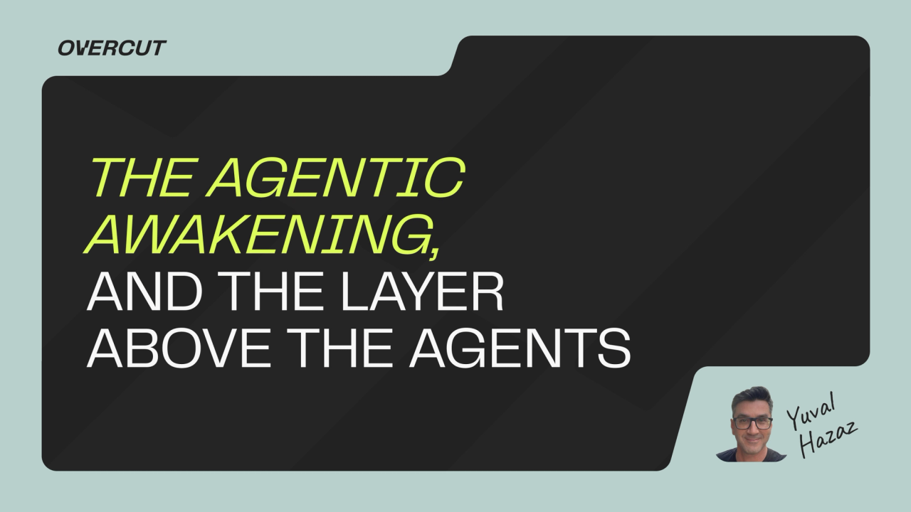 The Agentic Awakening, and the layer above the agents