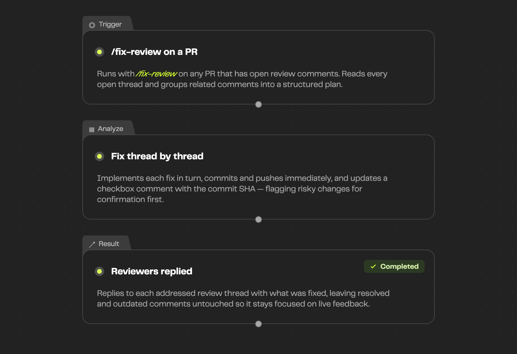 Fix Review Comments