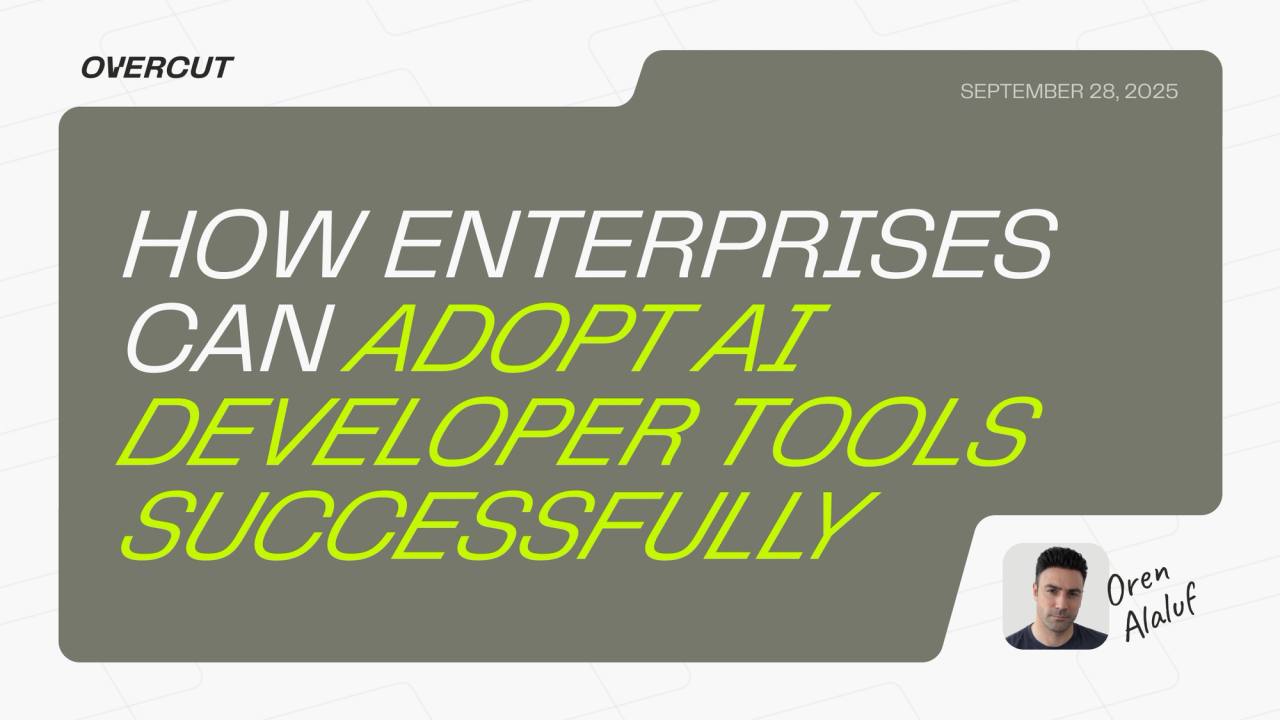 How Enterprises Can Adopt AI Developer Tools Successfully