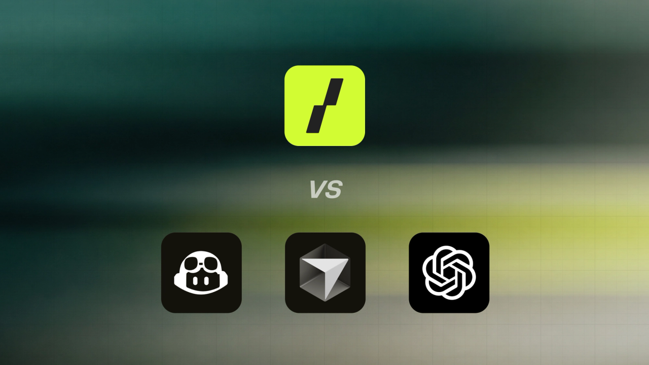 Overcut vs. Copilot, Cursor, and ChatGPT