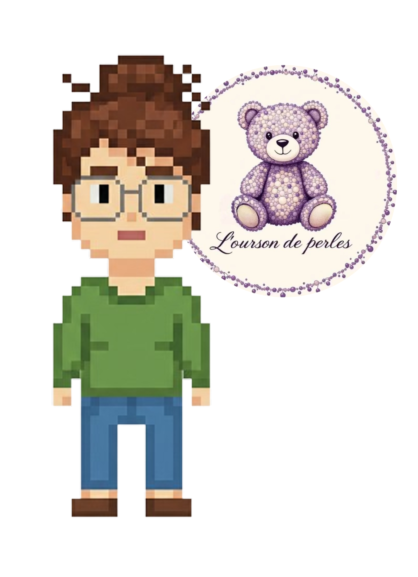 L'ourson de perles