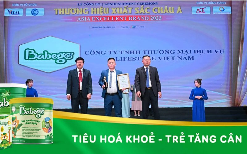 (Babego) Top 10 Thương hiệu xuất sắc Châu Á 2023