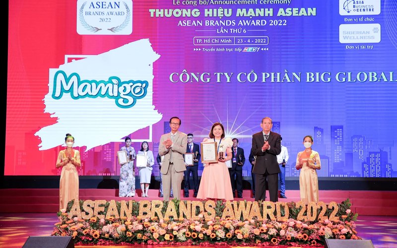 (Mamigo) Thương hiệu mạnh, sản phẩm, dịch vụ chất lượng cao Asean 2022
