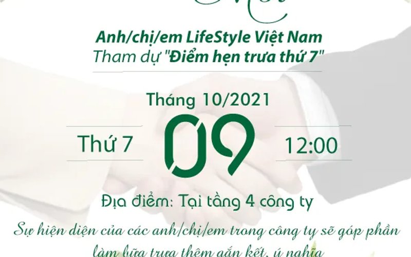 Điểm hẹn trưa thứ 7 tháng 10/2021: Gắn kết yêu thương