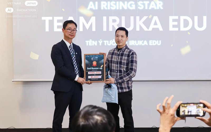 (iruKa) Giải ba chung cuộc tại AI Hackathon Việt Nam - Nhật Bản 2025