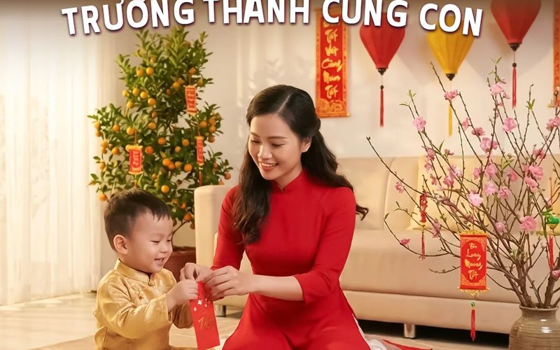 TẾT DƯƠNG LỊCH 2026 – KHỞI ĐẦU MỘT NĂM TRƯỞNG THÀNH CÙNG CON