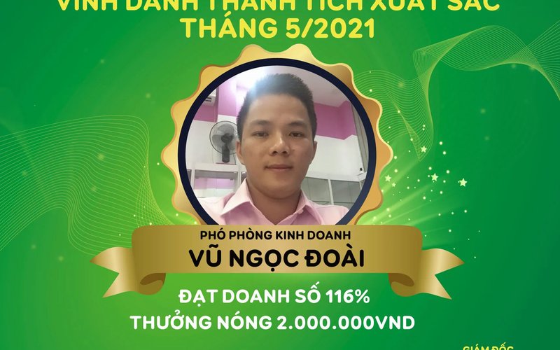 VINH DANH BEST SELLER THÁNG 5