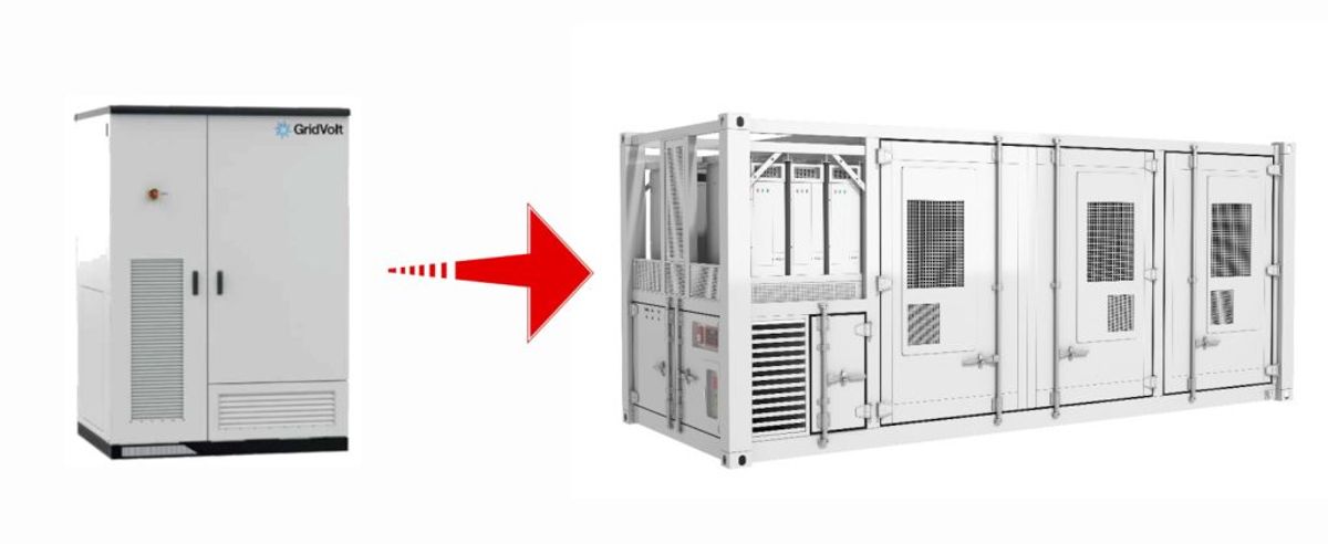 From 233kWh cabinet up to MWh container