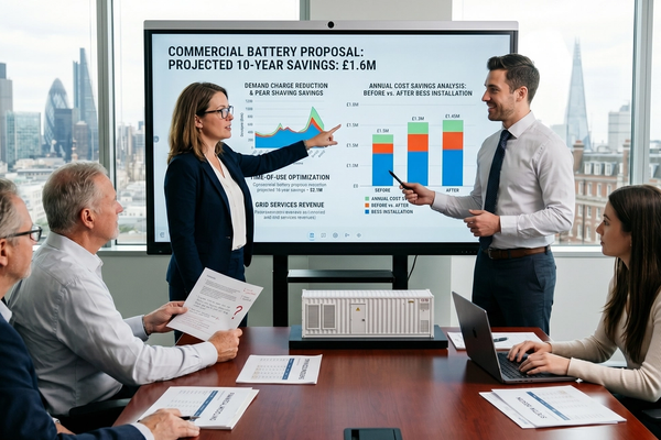 Why Commercial Battery Proposals Don’t Go Ahead: Answers to Installers’ Questions