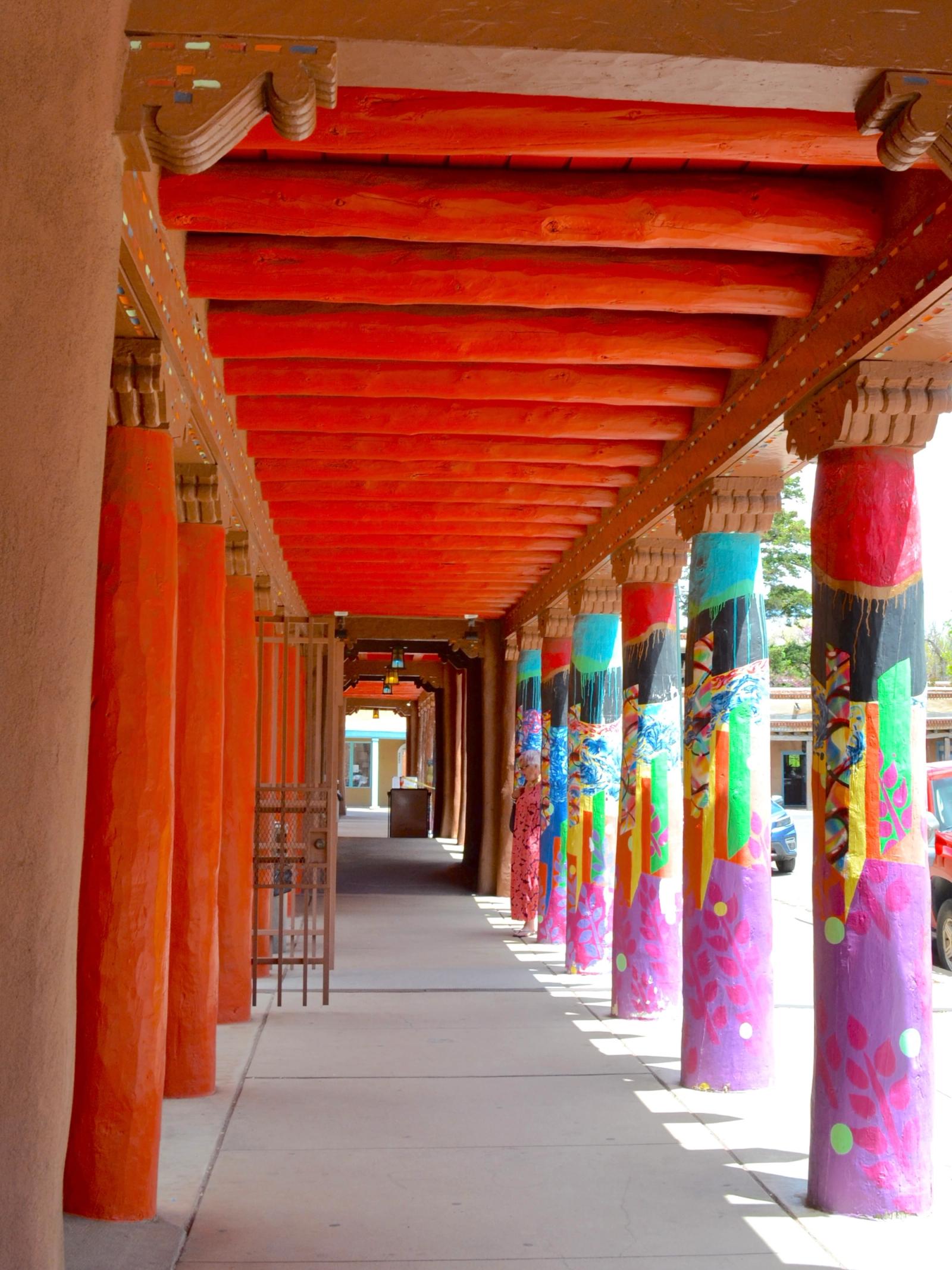 Outside of the Museum of Contemporary Native Arts