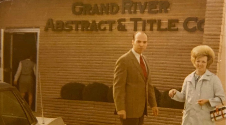 Grand River Abstract, Circa 1970s