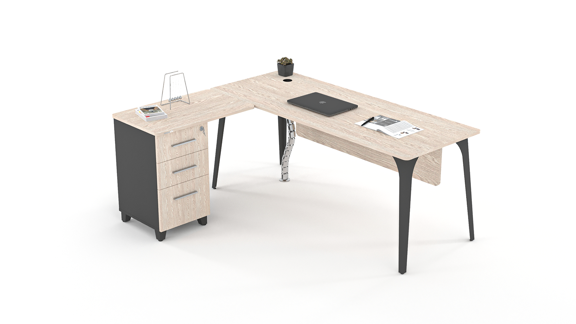 Compact Series Workstations - Masachi Office Furniture