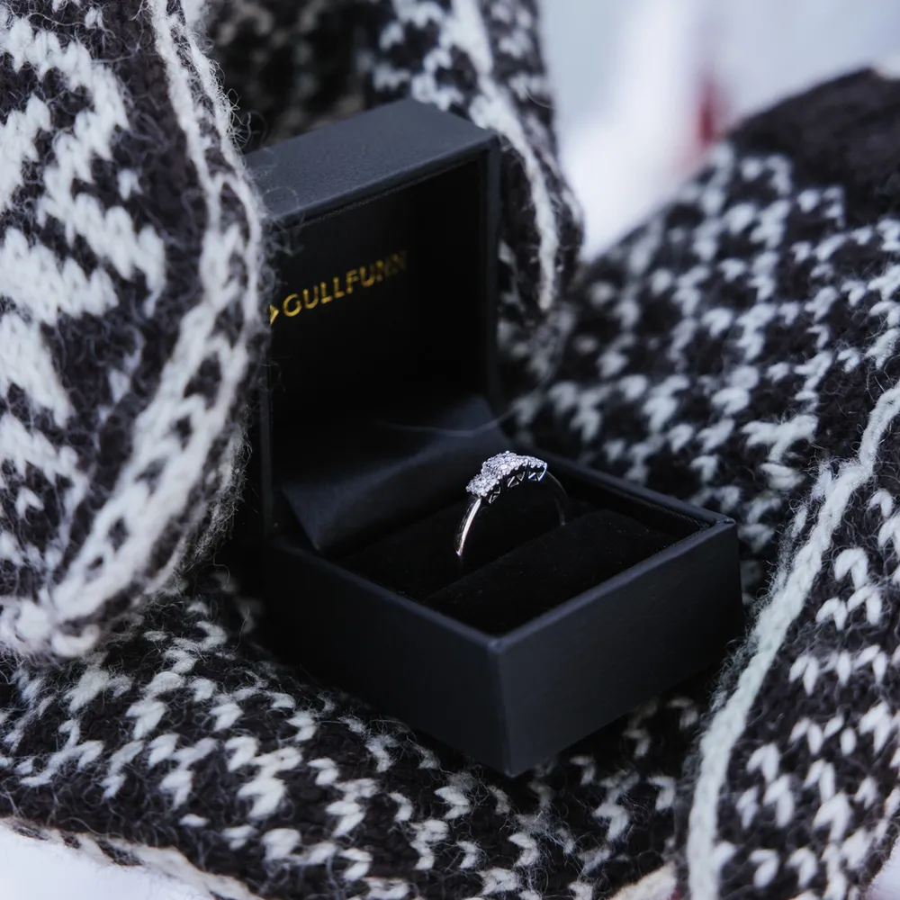 Diamantring fra Gullfunn i julegave