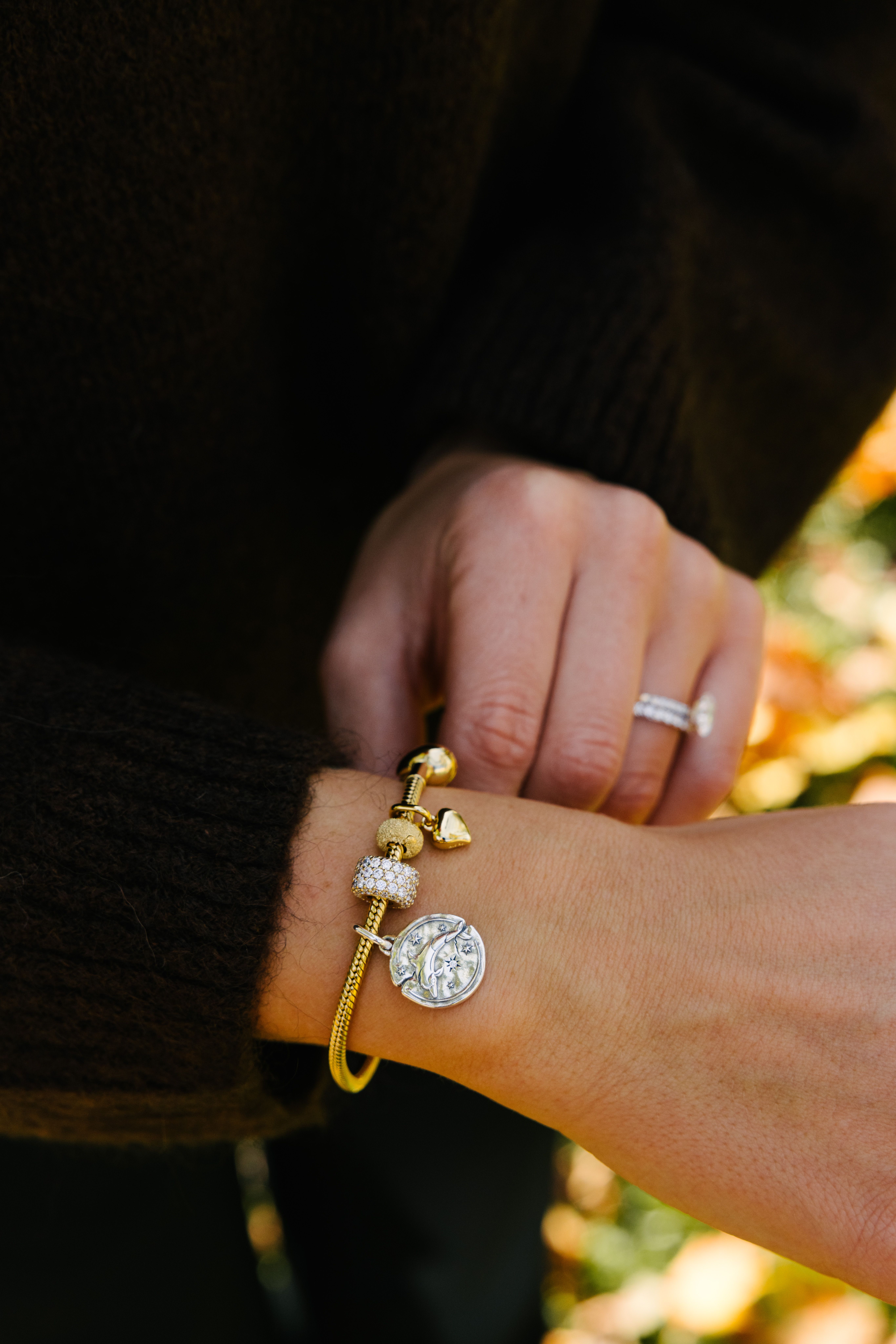 Pandora armbånd med charms