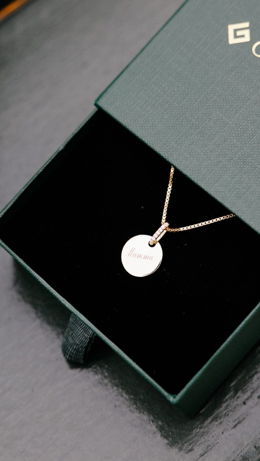 Smykke med gravering