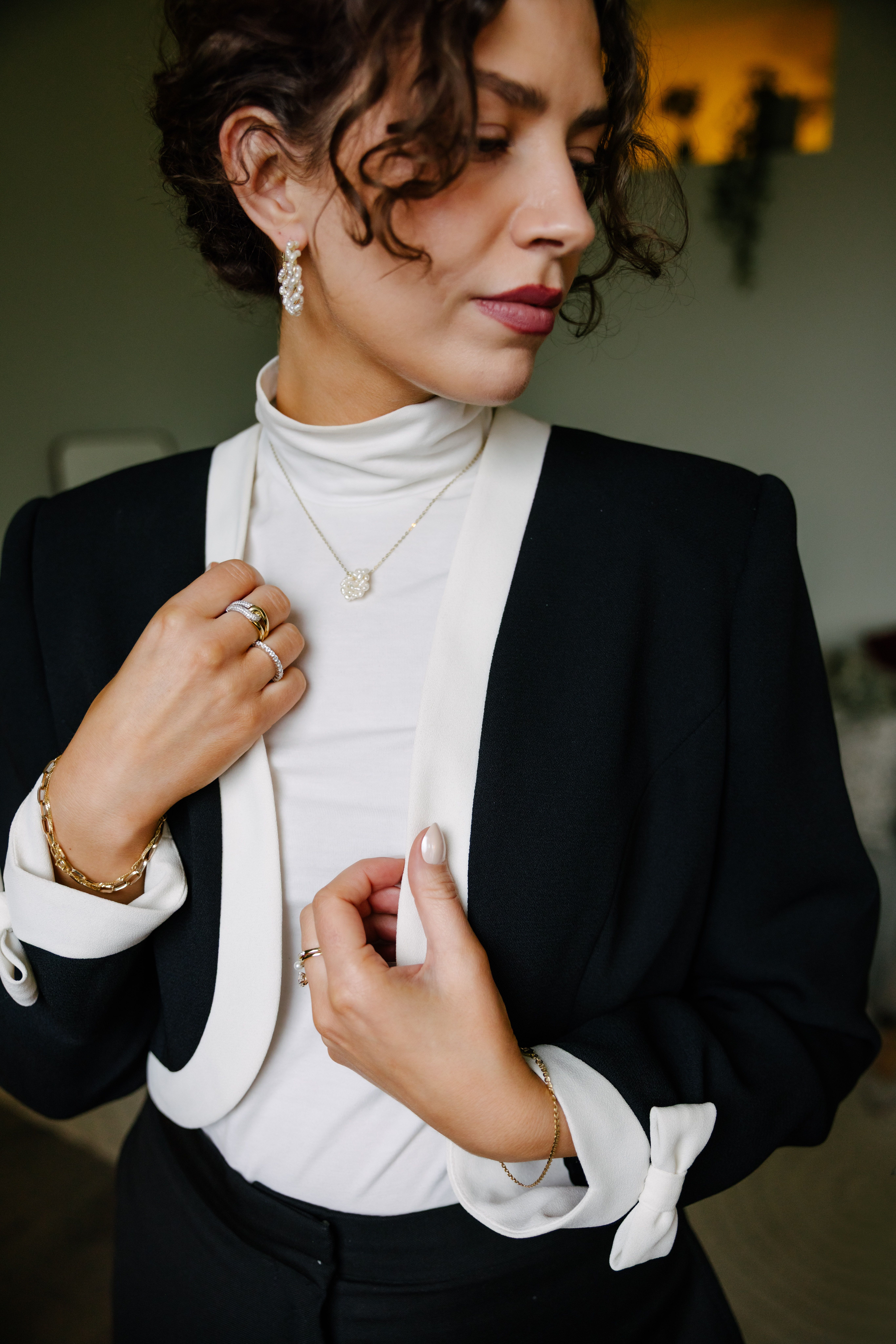 Smykker til julebordkjole