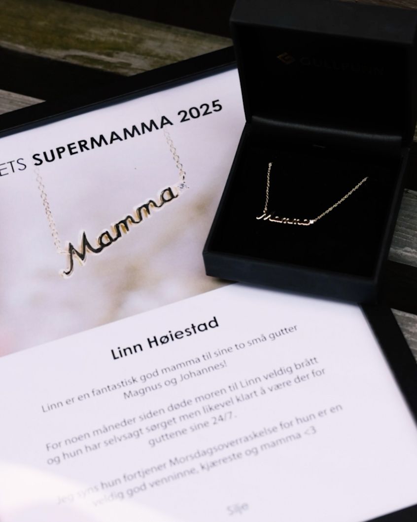 Gullfunn har kåret Årets Supermamma 2025