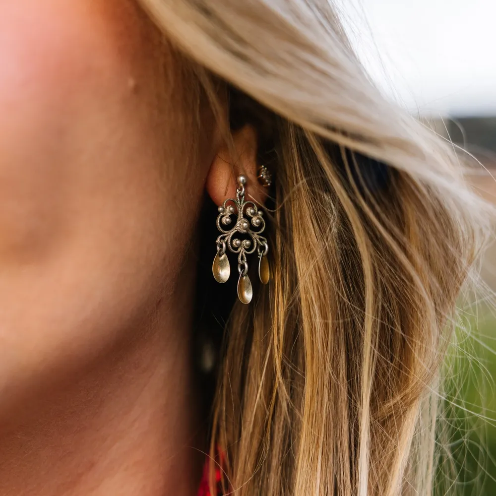 Øredobber til bunad