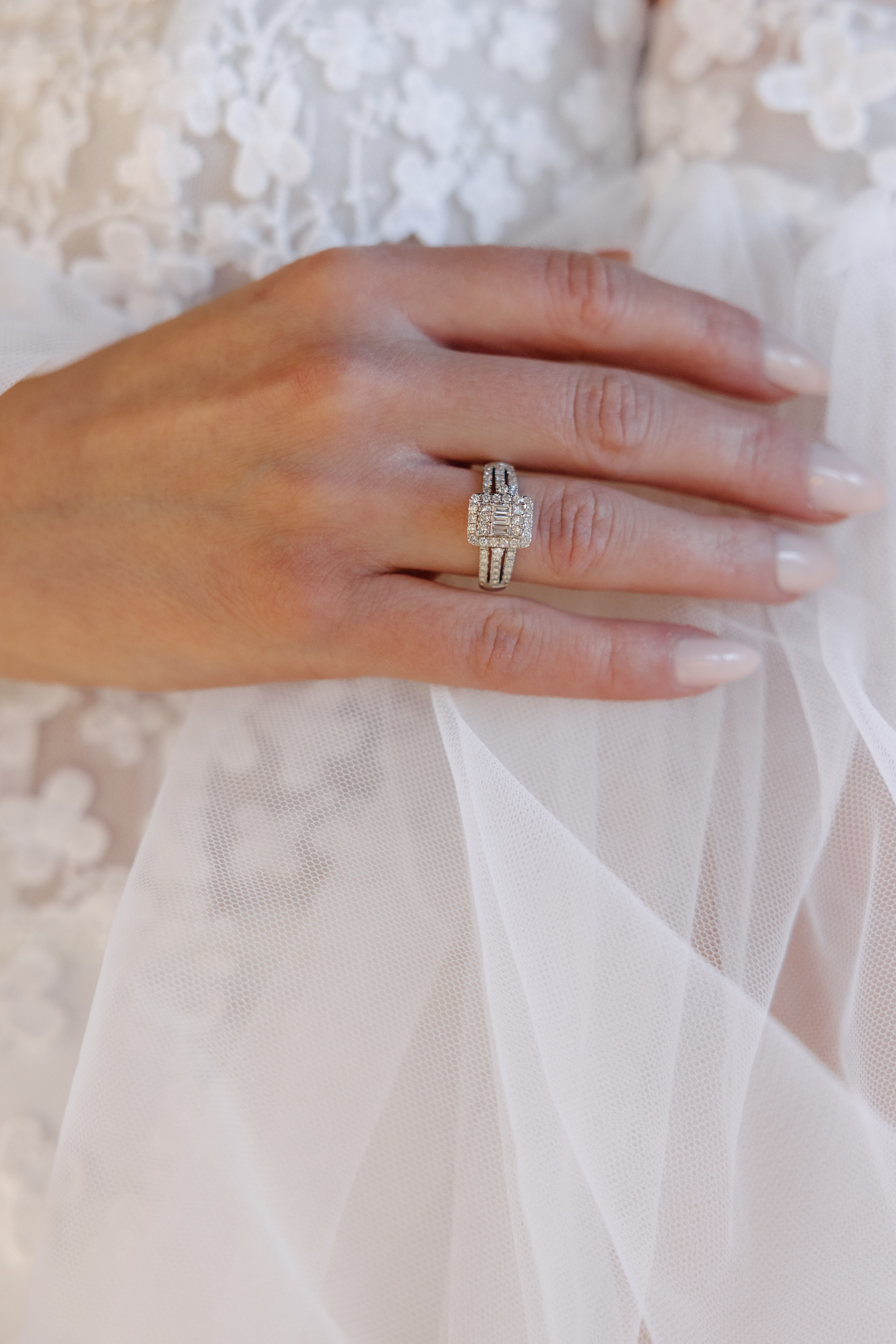 Diamantring til forlovelse