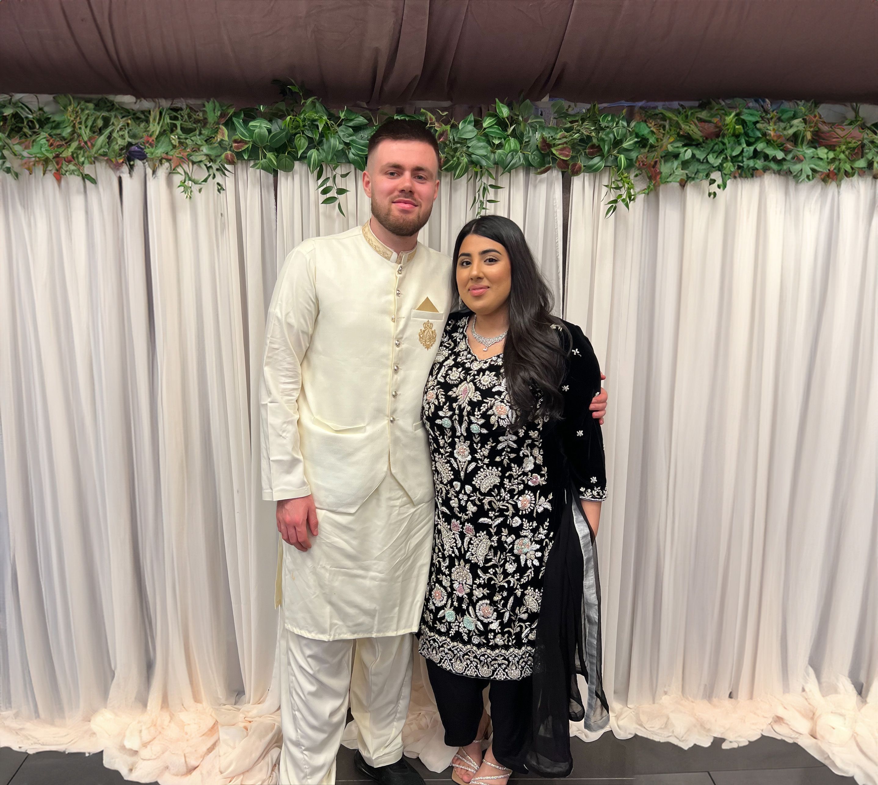 Emen og Fabian planlegger bryllupsfest