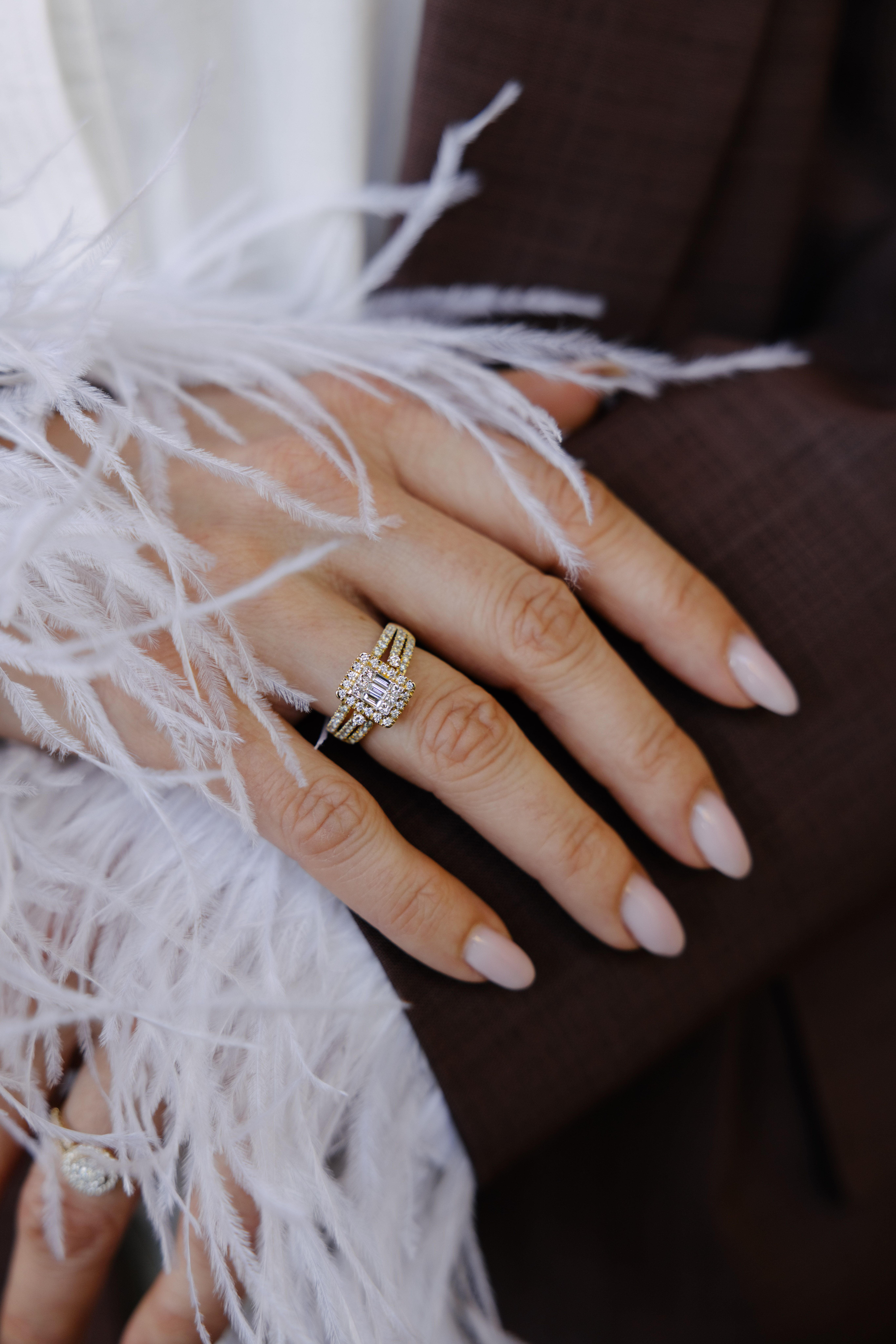 Elizabeth diamantring fra Gullfunn Signatur