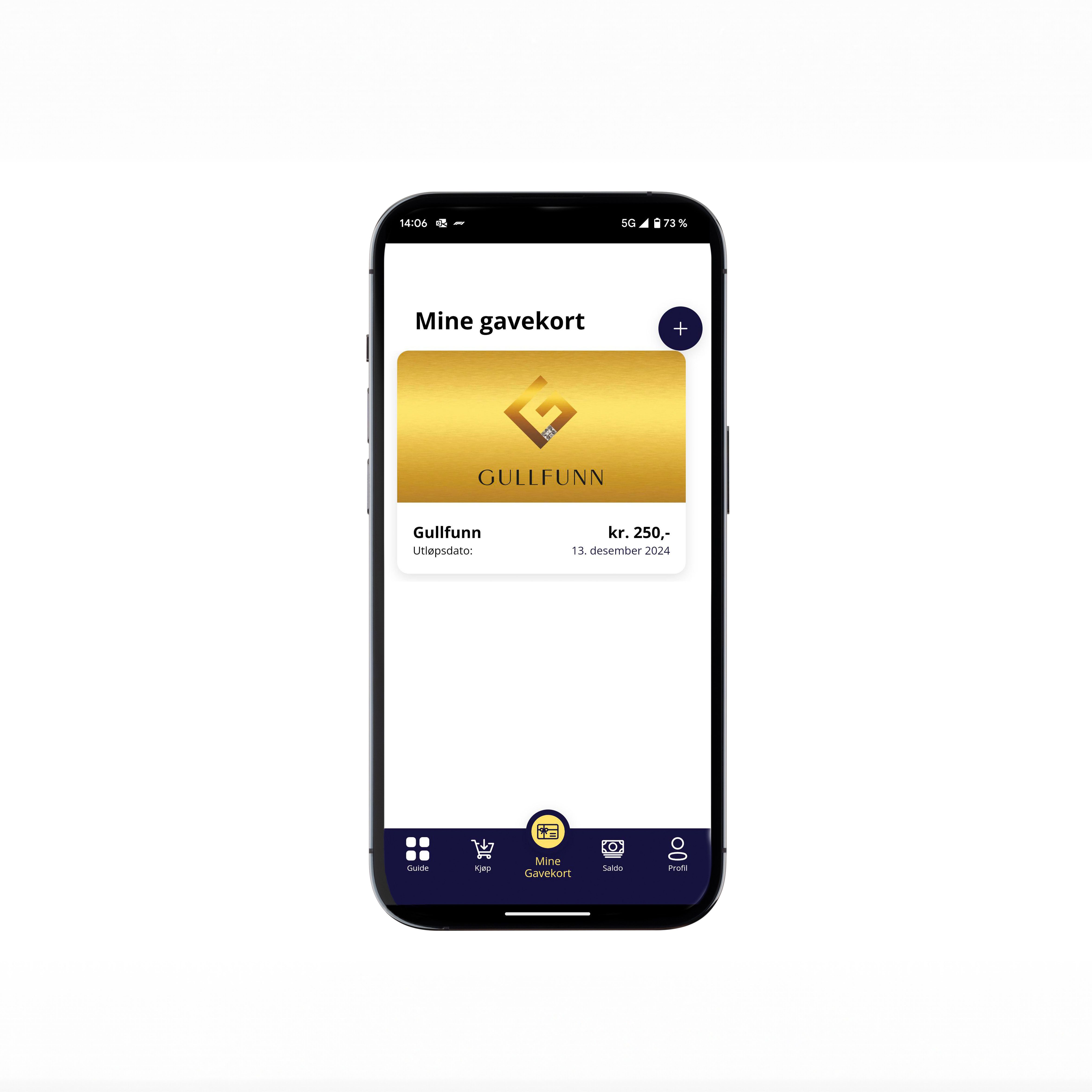 Digitalt gavekort fra Gullfunn