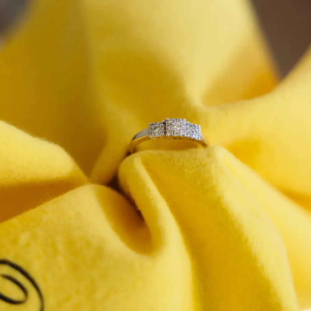 Vedlikehold av diamantring