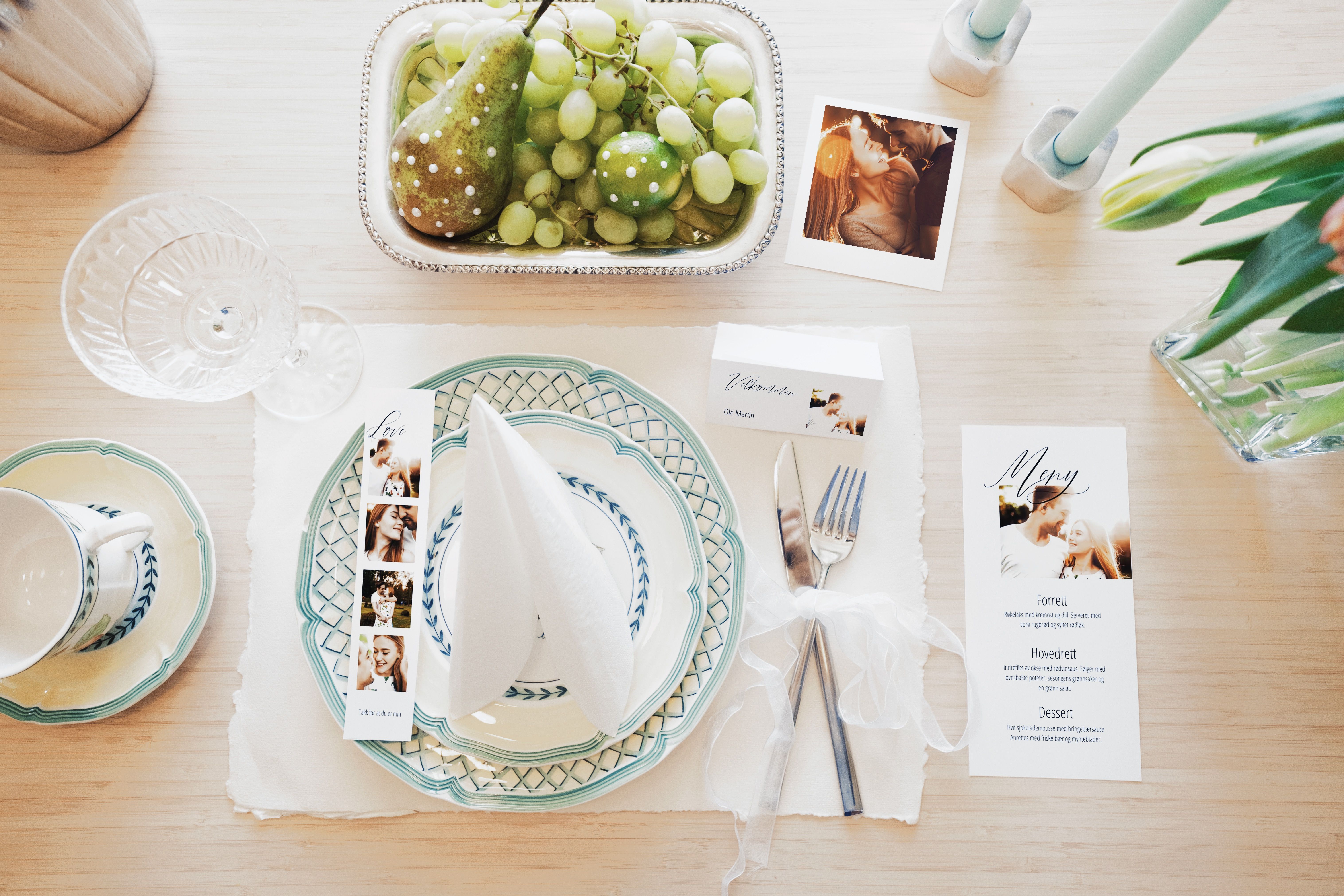 Trykksaker til bryllup 